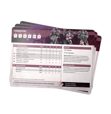 DATASHEET CARDS: EMPEROR'S CHILDREN ENGLISH
