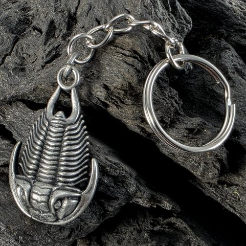 KLÍČENKA S TRILOBITEM, ZINEK