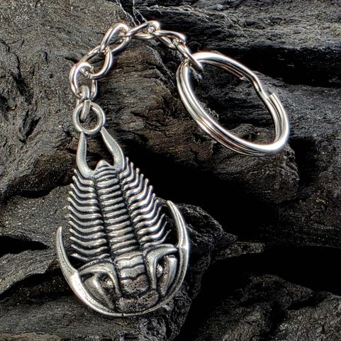 KLÍČENKA S TRILOBITEM, ZINEK