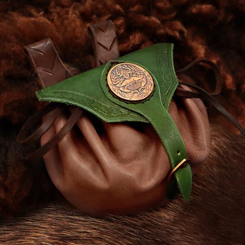 CERNUNNOS, KOŽENÁ BRAŠNA ZELENÁ