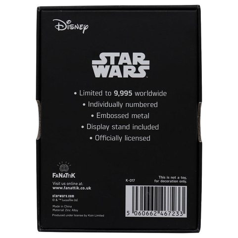 SBĚRATELSKÝ INGOT STAR WARS JABBA THE HUT