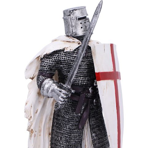STŘEDOVĚKÝ TEMPLÁŘSKÝ RYTÍŘ, FIGURKA