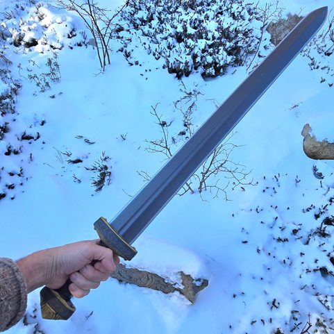 RAGNAR, VIKINGSKÝ MEČ, MĚKČENÝ PRO LARP