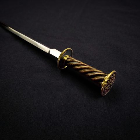 ITALIAN RONDEL DAGGER, SOUTH GERMAN PATTERN, 16TH CENTURY