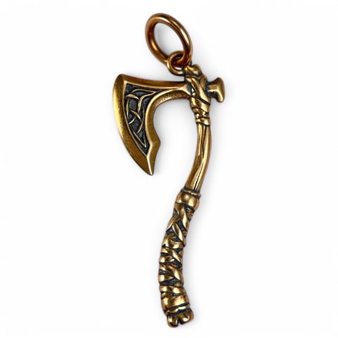 VÁLEČNÁ SEKERA, PŘÍVĚŠEK BRONZ