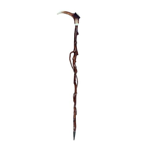 BÂTON DE MARCHE AVEC BOIS DE CERF
