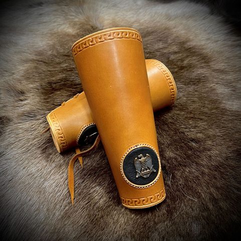 AQUILA, ŘÍMSKÁ ORLICE S.P.Q.R., KOŽENÉ NÁTEPNÍKY