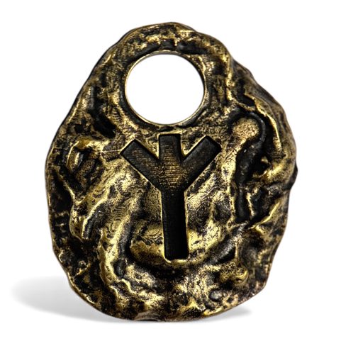ALGIZ - RUNOVÝ AMULET, STAROMOSAZ