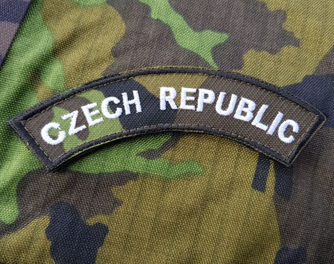 DOMOVENKA - CZECH REPUBLIC VZ 95 NÁŠIVKA