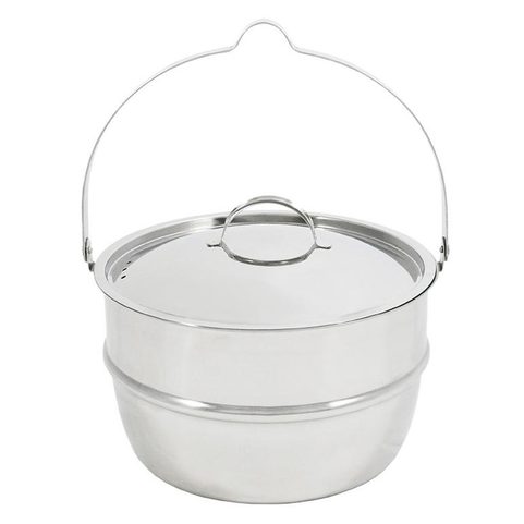 KOTLÍK CAMPFIRE COOKING POT WITH LID 2.3 L MUURIKKA, FINSKO