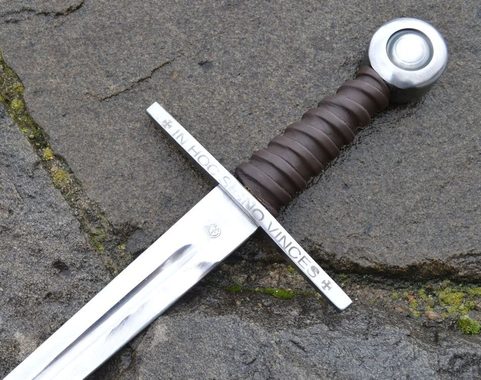 KŘIŽÁCKÝ MEČ, JEDNORUČNÍ, LEPTANÝ