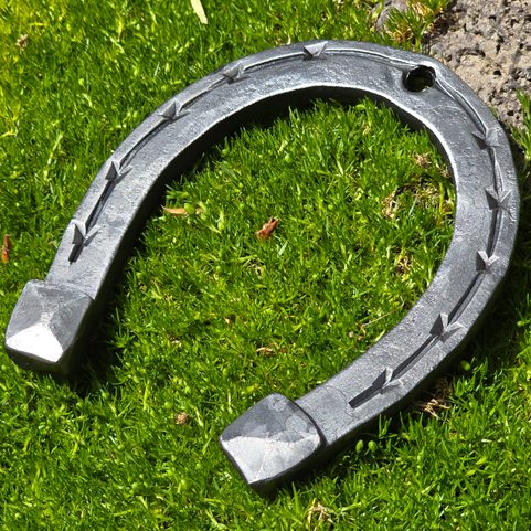 KOŇSKÁ PODKOVA PRO ŠTĚSTÍ, KOVANÁ