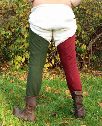 STŘEDOVĚKÉ NOHAVICE, VLNĚNÉ