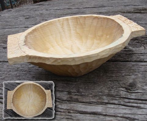 DLABANÁ MISKA, LEHCE ZDOBENÁ