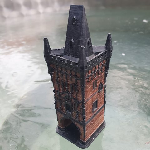 PRAŠNÁ BRÁNA - PRAHA, MINIATURA