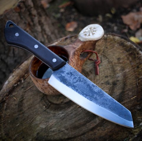 JORKKI SEKÁČ PRO BUSHCRAFT, NŮŽ DO PŘÍRODY