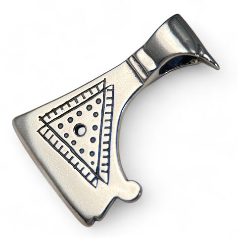 PERUNOVA SEKYRA ZDOBENÁ, STŘÍBRNÝ PŘÍVĚSEK, AG 925