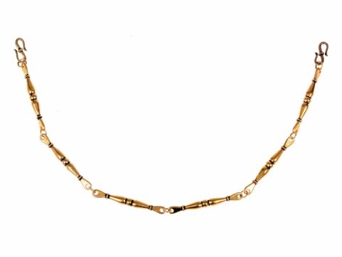 VIKINGSKÝ ŘETÍZEK NA BROŽE, BRONZ