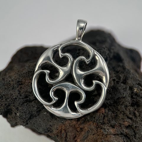 KELTSKÝ TALISMAN ŽIVOTA, STŘÍBRNÝ PŘÍVĚSEK, AG 925, 11 G