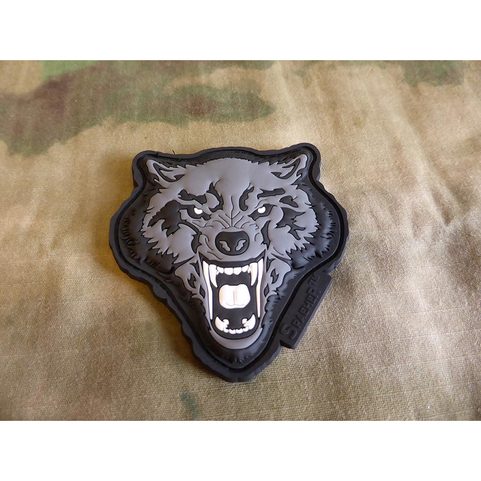 VLK - ANGRY WOLF, NÁŠIVKA, SUCHÝ ZIP