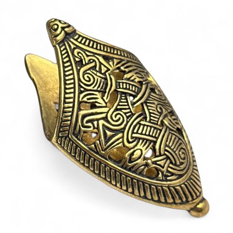 NÁKONČÍ NA VIKINGSKÝ MEČ, JELLING, BRONZ