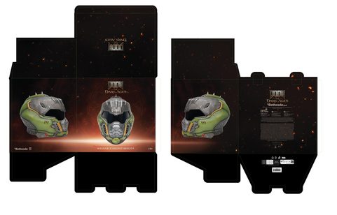 DOOM PŘILBA – THE DARK AGES WEARABLE HELMET!