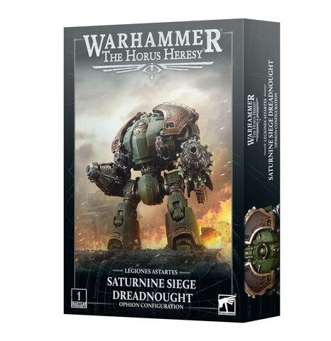 WARHAMMER THE HORUS HERESY: LEGIONES ASTARTES: SATURNINE SIEGE DREADNOUGHT - OPHION CONFIGURATION