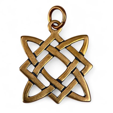 HVĚZDA SVAROGA, SLOVANSKÝ AMULET, BRONZ