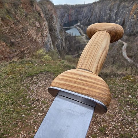 KELTSKÝ MEČ, MUST FARM, MLADŠÍ DOBA ŽELEZNÁ, LA TÉNE - ANGLIE