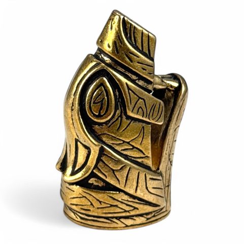 KONCOVKA VIKINGSKÉHO NOŽE WOLIN, BRONZ