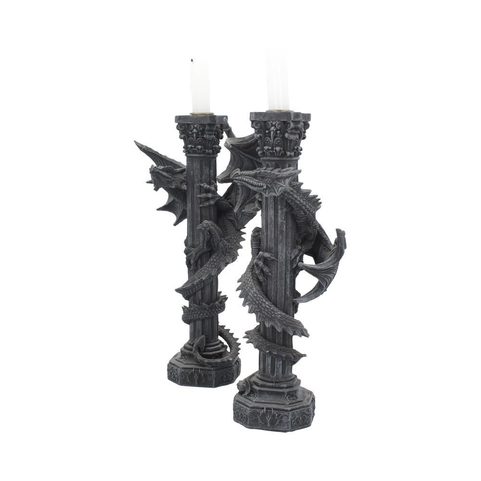 DRAČÍ SVÍCNY GUARDIANS OF THE LIGHT 28CM 2 X