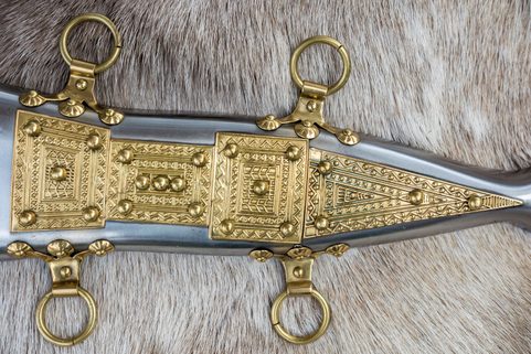 PUGIO, ŘÍMSKÁ DÝKA, TYP POMPEI S POCHVOU