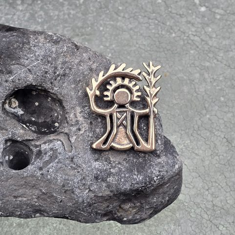 AKKA, SÁMSKÁ BOHYNĚ PLODNOSTI, PŘÍVĚŠEK BRONZ