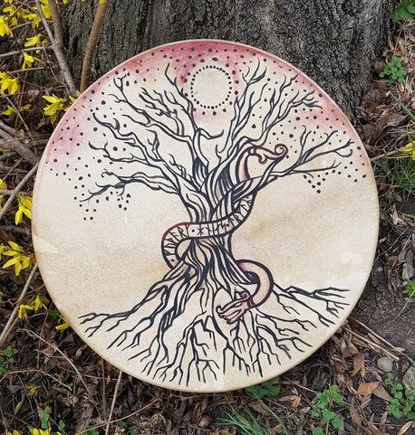 ŠAMANSKÝ BUBEN - YGGDRASIL
