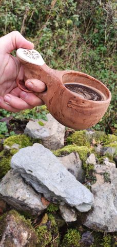 VEGVÍSIR KUKSA, LAPONSKÁ NÁDOBKA