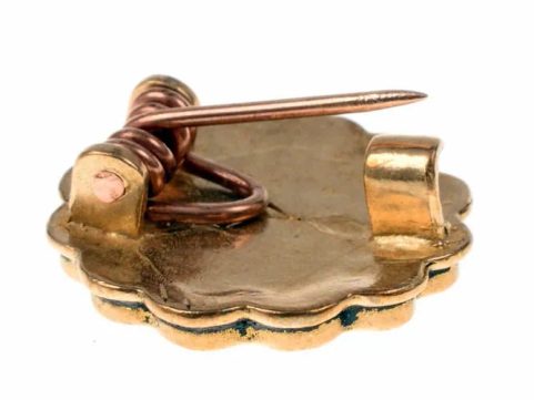 MEROVEJSKÁ BROŽ, BRONZ, WEINGARTEN