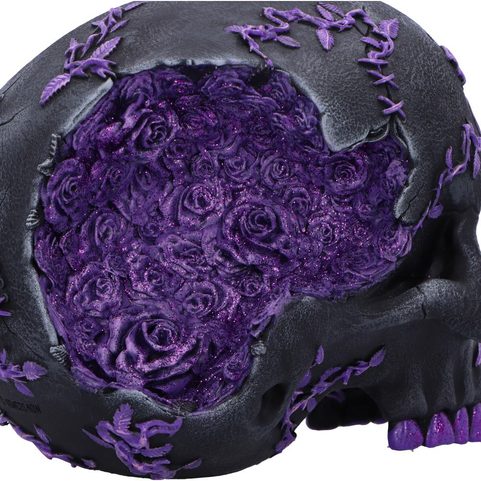 LEBKA GEODE SKULL 15CM