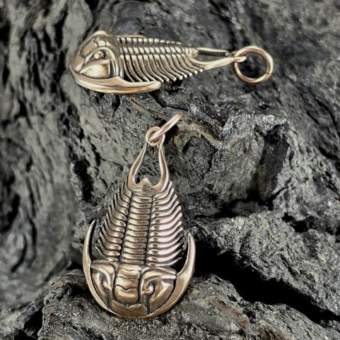 PŘÍVĚŠEK TRILOBIT BRONZ