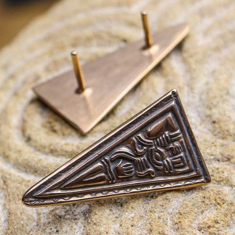 ANGLO-SASKÝ NÝTEK, TAPLOW, BRONZ - 1 KUS