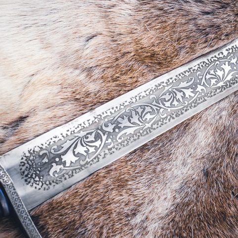 DOMO ET PATRIA LEPTANÝ JEDNORUČNÍ MEČ FULL TANG