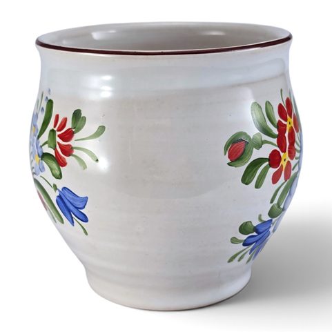 HANDPAINTED MUG, CZECH TRADITONAL CERAMICS