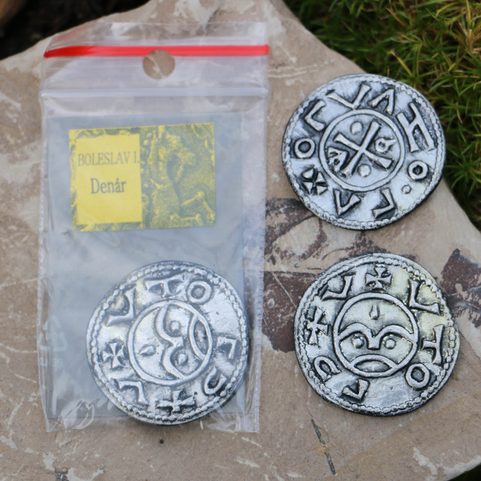DENÁR BOLESLAV I. REPLIKA MINCE