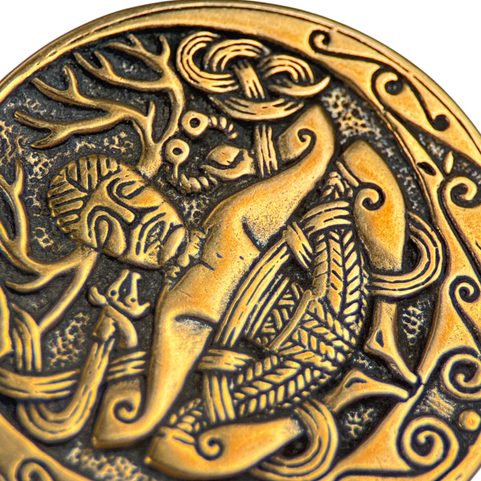 CERNUNNOS, MEDAILON, BRONZ