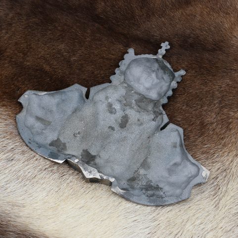 ČESKÉ KRÁLOVSTVÍ - ČECHY, MORAVA A SLEZSKO, LITINOVÁ PLAKETA