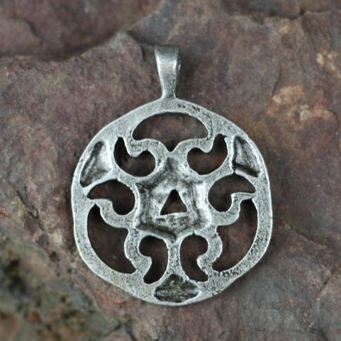 KELTSKÝ TALISMAN ŽIVOTA, REPLIKA NÁLEZU PATRNĚ Z GALIE, ZINEK, STAROSTŘÍBRO