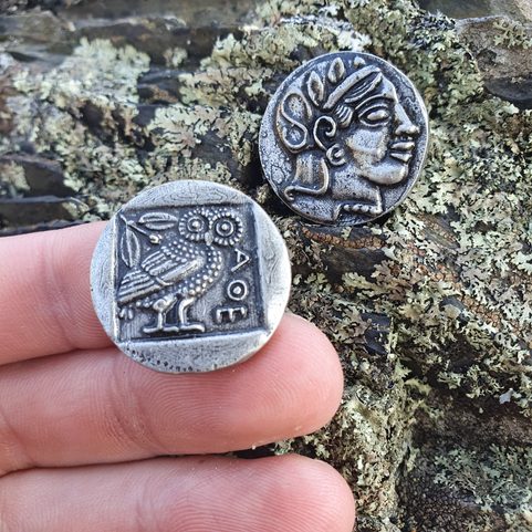 ATHÉNSKÁ TETRADRACHMA, REPLIKA