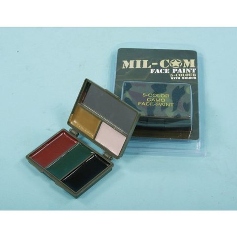 KAMUFLÁŽ, BARVY NA TVÁŘ