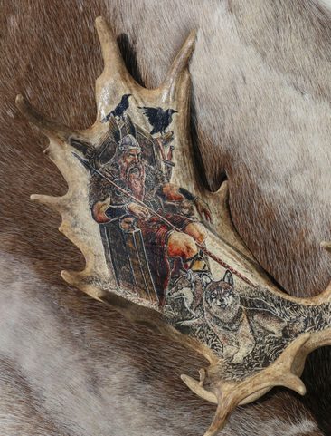 ODIN, VIKINSKÝ BŮH, RYTÝ PAROH