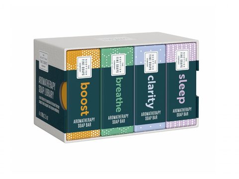 SCOTTISH FINE SOAPS SADA AROMATERAPEUTICKÝCH MÝDEL, 4X100G