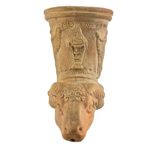RHYTON - ANTICKÁ RITUÁLNÍ NÁDOBA, BERAN